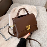 Vintage PU Leather Mini Shoulder Bag